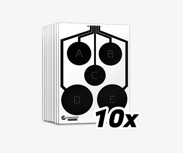 CIRCLES TARGET  10 PCS PACKAGE